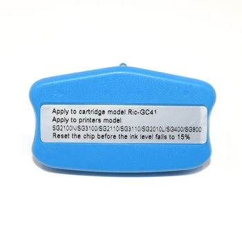 GC41 Cartridge Chip Resetter pro Ricoh SG3100 SG2110 SG2100 SG3110 SG2010 SG7100 Tiskárny