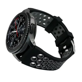 Gear S3 Hranice popruh Pro Samsung Galaxy hodinek 46mm 22mm hodinky kapela popruh S 3 Klasické correa náramek huawei watch gt popruh