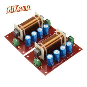 GHXAMP 200W Reproduktor Subwoofer Crossover Audio 1 ZPŮSOB, Filtr Frekvenční Dělič Bass Pro 10