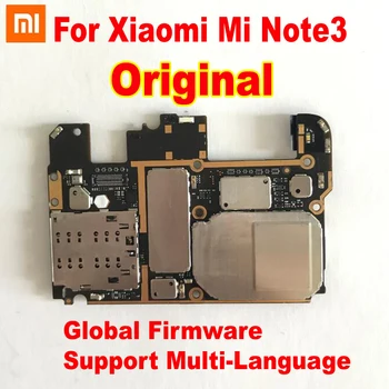 Globální Firmware Původní Test Odemknout Základní Deska Pro Xiaomi Mi Note 3 Note3 Desce Obvodů Poplatek Za Vedení Karty Základní Deska Flex Kabel