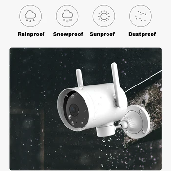 Globální Verze 2K Xiaomi Smart Venkovní Kamera AI Humanoidní Detekce Webcam 270 WIFI H. 265 Noční Vidění Hlasové Volání Alarm IP Kamera