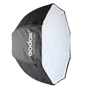 Godox 120cm/47.2 v Přenosné Skládací Octagon Softbox Deštník Paraple Reflektor Photo Studio Blesk Speedlite Reflektor Difuzor