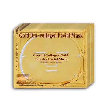 Gold Bio-Collagen Maska Crystal Gold Prášek Collagen Maska Hydratační Anti-aging Péči o Pleť Obličeje