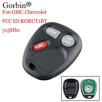 GORBIN 3Buttons Vzdálené klíče od Auta Pro GMC Sierra Sonoma Yukon 15732803 315Mhz Pro Chevrolet S10 Silverado Tahoe KOBUT1BT Auto Klíče
