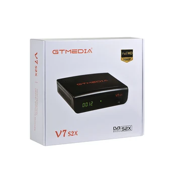 GTmedia V7S2X DVB-S2 S2X Satelitní TV Přijímač 1080P Full HD Digitální TV Box S USB WIFI pro španělsko PK Freesat V7S