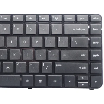 GZEELE nové NÁS laptop Klávesnice pro HP Pavilion Dv4-3000 Dv4-4000 anglická klávesnice s rámem černý