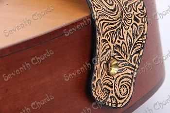 Hadí kůže Stylem Popruh pro Classic Acoustic Electric Bass Guitar - Nastavitelná Délka 125 cm-145 cm - 5 Barev pro výběr