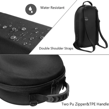Hard Case Cestovní Pouzdro na Ochranu Sáčku Ochranu Bag Pouzdro pro Oculus Rift S Pc-Poháněl Vr Gaming Headset(Černá)