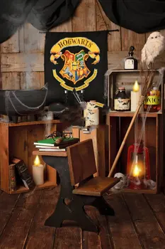 Harry-světlo, pokoj, kniha, psací stůl dřevo-Potter narozeniny dítě dítě fotografie, pozadí fotografie kulis kvalitní vinyl
