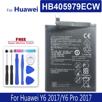 HB405979ECW Baterie Pro Huawei Y6 2017/Y6 Pro 2017 Y6 2017/Pro2017 Mobilní Bateria