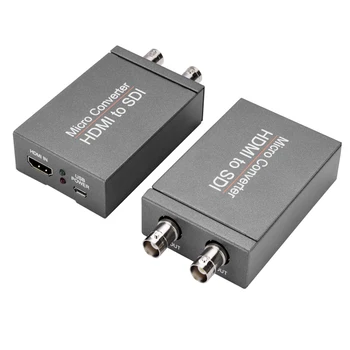 HD 3G HDMI na SDI / SDI na HDMI Adaptér BNC Video 1080P Mikro Převodník Audio Automatický Formát Detekce pro Kamery Sledovat HDTV
