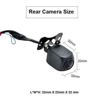 HD Noční Vidění zadní kamera s 5,7 m kabel+0,1 Lux vozidla fotoaparát+IP67 Vodotěsný zadní kamera pro Phisung Android Auto DVR