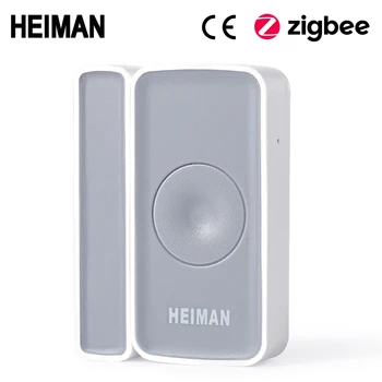 HEIMAN Zigbee magnetické spínače, Dveře, okna Detektor alarm senzor pro inteligentní dům alarm Zabezpečení domů