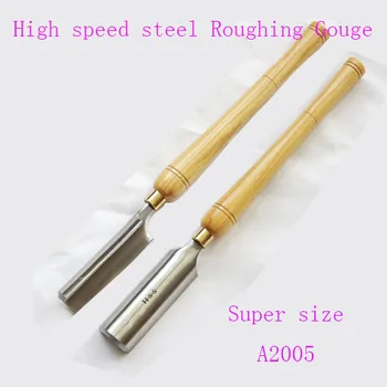 High-speed steel dřevoobráběcí nástroje,Super velikost Hrubování Dláto,dláta pro řezbáře,A2005