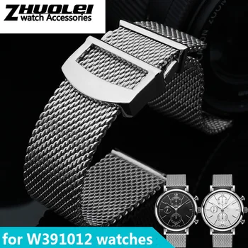 Hodinky náramek Pro PORTUGAL W391012 série náramek Pánské vysoce kvalitní milan nerezové oceli 20mm 22mm watchband PÁSY