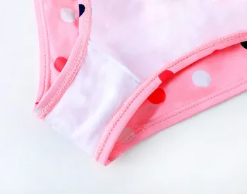 Holky Bikiny Vyhovuje 2019 Red Dot dva kusy Plavky pro Holky, 3-12let Letní Plážové Oblečení Děti Dívky Plavky CZ1004