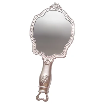 Holky, Kosmetické Vintage Marnost Zrcadlo Princess Mini Make-up Ruční Zrcadlo Make-up Zrcátko Jedinečný Dárek pro Dívku