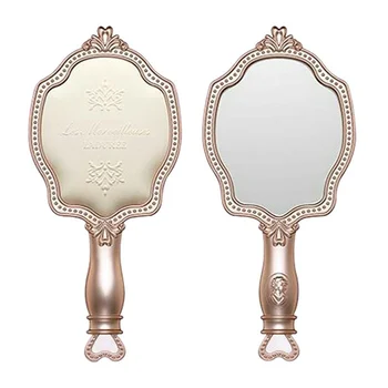 Holky, Kosmetické Vintage Marnost Zrcadlo Princess Mini Make-up Ruční Zrcadlo Make-up Zrcátko Jedinečný Dárek pro Dívku