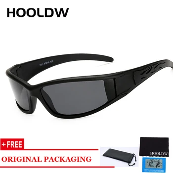 HOOLDW Módní Polarizované sluneční Brýle Noční Vidění Brýle Muži Ženy Venkovní Sportovní Rybolov Jízdy Sluneční brýle Brýle UV400