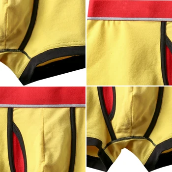 Hot Prodej Zimní Módní Bavlněné spodní Prádlo Muži Boxerky šortky Muži Boxerky Homme Pohodlné Kalhotky Měkké, Prodyšné Muž Kalhotky
