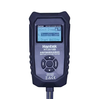 HT2018B Auto Digitální Tester Baterií Baterie Vozidla Nabíjecí Napětí Analyzátor 6V/12V/24V LCD Automobilové Baterie Systém Tester