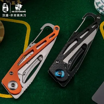 HX VENKU složené foldinghardness kapesní nůž pro EDC pomocí přenosné nést Přežití nástroj Poker nástroj nůž, venkovní nože