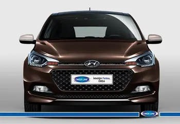 Hyundai i20 Chrom Výplň Nárazník Přední roce a Post