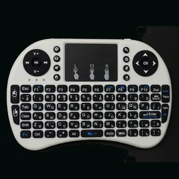I8 klávesnice 2.4 GHz Bezdrátová Klávesnice s Touchpadem Fly Air Myš Dálkové Ovládání Pro Android 9.0 TV BOX HK1 max h96 max x88 Pro