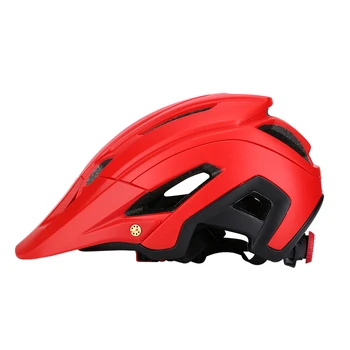 In-Mold MTB horské kolo helmu offroad bezpečnostní cyklistická přilba s kšiltem pro muže, ženy trail xc am off-road bike enduro helmu
