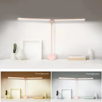 Inovativní Double-v čele Světlo, psací Stůl Světlo, Clip-on Kniha Světlo Klip Na Světlo na Čtení USB Nabíjecí Lampa Pro Domácí Koleji