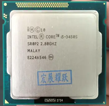 Intel Core i5 3450S i5-3450S PC, Počítače, Desktop CPU Procesoru LGA1155 Desktop CPU funguje správně Desktop Procesor
