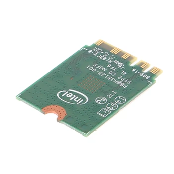 Intel Dual Band Wireless-AC 3165 BT4.0 2.4 G/5G 433M NGFF 3165NGW Bezdrátové Karty
