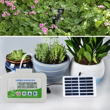 Inteligentní Zahrada Automatické Zavlažování Čerpadlo Regulátor Pokojové Rostliny Zavlažování Zařízení Vodní Čerpadlo Časovač Systém, Solární Energie