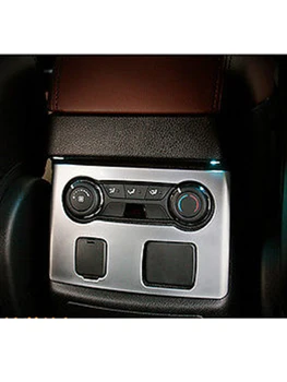 Interiér chrom Zadní Střední Kryt Konzoly Čalounění 1ks Pro Ford Explorer 2011 2012 2013