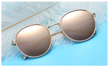 JackJad 2018 Nové Módní POLARIZOVANÉ Vintage Kulaté sluneční Brýle ve Stylu Ženy Street Snap Značky Design Sluneční Brýle Oculos De Sol 5501