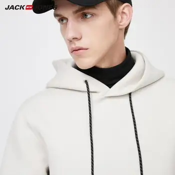 JackJones Pánské Bavlna Straight Fit Ležérní Multi-barevný Svetr s Kapucí| 220133508