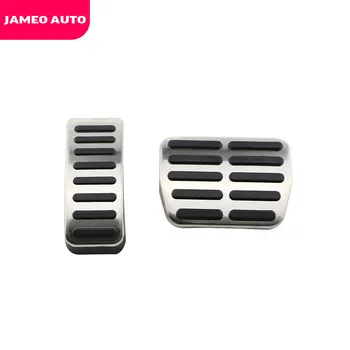 Jameo auto Auto Plyn Brzdový Pedál Pedály Kryt pro Seat Ibiza 6K 6L 6J pro Škoda Fabia I II pro VW Polo 9N 6R Bora Golf MK4 IV