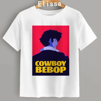Japonsko anime Cowboy bebop spike vtipné tričko ženy, dívky T tričko Top bílé ležérní tričko homme manga unisex streetwear tričko