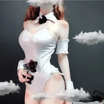 Japonská Sexy Cute Bunny Girl Materiál Králičí Žena Set Dobré Kvality, Můžete Nosit Ven Na Comic Show Kawaii Cosplay Kostým Zajíček