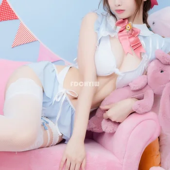 Japonská Sexy Námořník Cosplay Kostýmy Dívčí Školy Erotické Anime Spodní Prádlo Uniformy Bunny Girl Ženy Podprsenka Spodní Prádlo, Pokojská Outfit
