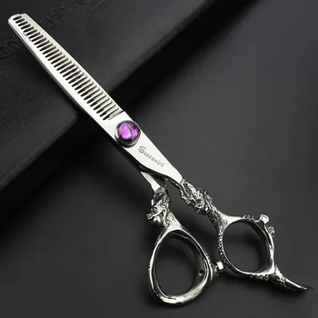 Japonské kadeřnické nůžky 8 palců profesionální kadeřnická nůžky kadeřnictví set 440c nůžky stříhání Vlasů nůžky