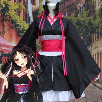Japonské Kimono Dívky Anime cosplay Yaya Cosplay Kostým Ženy Haori Tea Party Princezna Šaty Komiks Výstava Oblečení Set