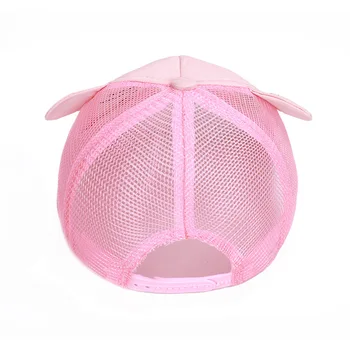 Jaro/léto kočka ucho vousy děti baseball cap 2019 nové soukromé kreslený klobouk slunečník čepice