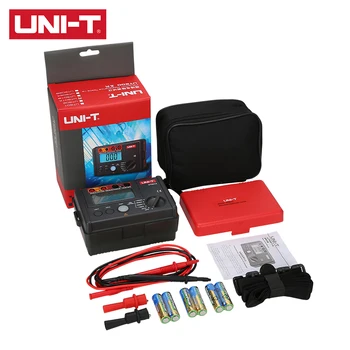 JEDNOTKA UT501A izolační odpor tester 2000 počítat LCD displej indikátor přetížení podsvícení měření napětí AC
