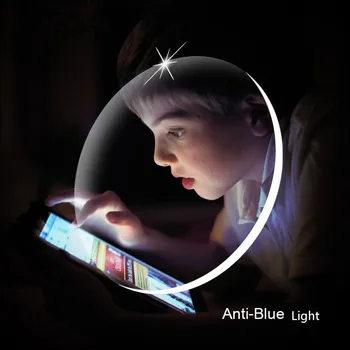 JIE.B anti-blue light 1.61 kontaktní čočky pryskyřice optické čočky, krátkozrakost, presbyopie čočky, anti-záření