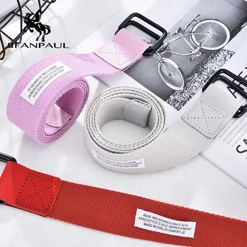 JIFANPAUL nejprodávanější dámské nastavitelný módní retro ležérní pás pro džíny se studenty kvalitní nový pás doprava zdarma