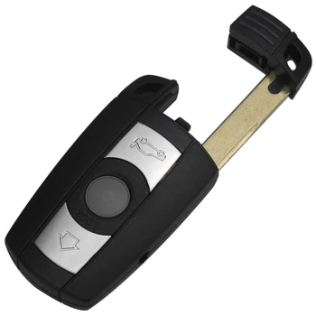 Jingyuqin 10ks Vzdálené Klíče od Auta 315/433/868 mhz FSK Pro BMW 1 3 5 7 Série CAS3 Systém X5 X6 Z4 Inteligentní Klíč Kontrolu Vysílač 3BTN
