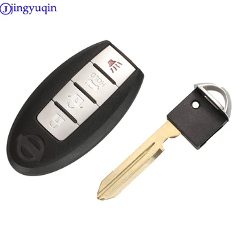 Jingyuqin 10P 3/4 Tlačítka 2006-Vzdálené Inteligentní Klíč Shell Kryt Pouzdro Pro Nissan ALTIMA MAXIMA, Murano Versa Teana Sentra