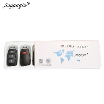 Jingyuqin 5kusů/lot B20-4 Tlačítko KD Keydiy Vzdálené Klíče Pro kd900 urg200 kdbox mini KD Stroj