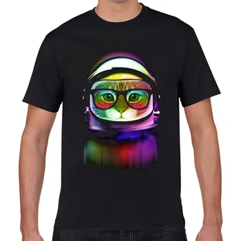 Joyonly Chlapec Dívka Černá Barva 3D T-Shirt Zvířat Galaxy Kočka, Had Tištěné T Shirt dětské 2020 Letní Módní Topy Děti v Pohodě Tees